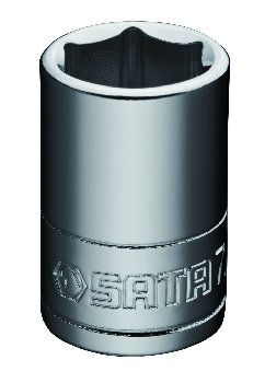 Головка торцевая 1/4" ( 6 гран) H24.5мм  13 мм  11313 SATA  (1/6)