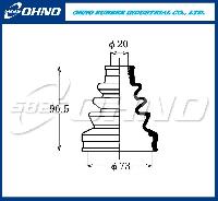 Пыльник привода FB-2141