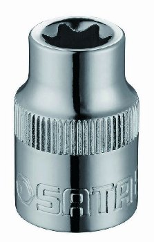 Головка торцевая 3/8 внутренний TORX E12 H26мм, шт  12708 SATA  (1/6)