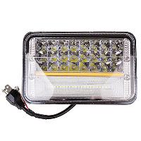 Фара светодиодная  165*115*68 мм (51 диод) 12/24V, 126W, Combi свет, шт. SKYWAY S07201071 (1/30)