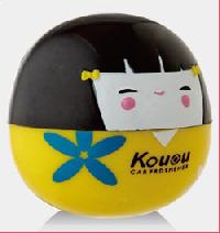Ароматизатор на дефлектор меловой KOUOU Японка Lemon (Лимон), 2* 5 гр.KC1064 