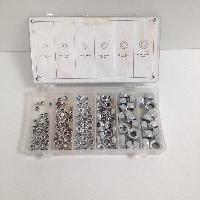 Гайки самоконтрящиеся М4 - М12  (набор 146 предметов) (48146)