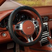 Оплетка экокожа комбинированная Modern-5 плетение, S (35-37 см) Черая шт. SKYWAY S01102283