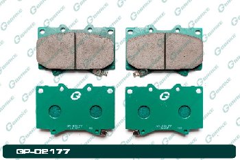 PF-1411  (A-498)  Колодки тормозные дисковые GP02177 G-BRAKE  FR