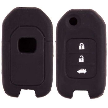 Чехол на ключ автомобильный силиконовый HONDA  ACCORD (3 кнопки) SKYWAY S05701067