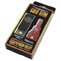 Ароматизатор на дефлектор жидкий SLIM GOLD (набор 2 шт) Роскошный салон+Персона, к-т  SMGD-314