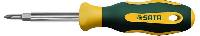 Отвертка с двусторонним стержнем (6 в 1), к-т  09347 SATA 