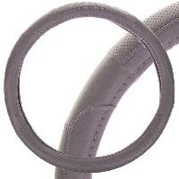 Оплетка экокожа с перфорированными вставками Art-2, М (37-39 см), серая SKYWAY S01102353