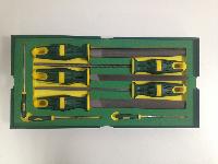 Напильники ( 8 предметов) в картонной коробке, к-т  Т68 (09910) TSTOP