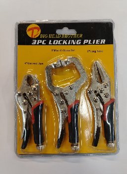 Зажимы с фиксатором mini (набор 3 предмета) 500124