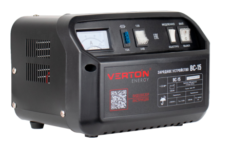 Зарядное устройство VERTON Energy BC-15 (12В, 20-120Ач, 150Вт) (1/10)