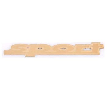 Наклейка металлизированная SPORT, 140*20мм, золото SKYWAY (SNO.108 YELLOW)