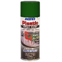 Краска-спрей для пластика Зеленый охотничий , 400 мл. ( SPP-049, уп. 6 шт.)  ABRO