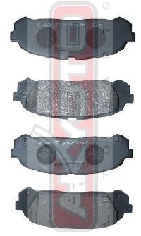 PF-1409 Тормозные колодки Akyoto AKD-1409 T.MARK 2/CHAISER/CRESTA GX100 1996-2001  RR