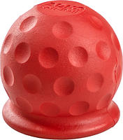 Чехол защитный силиконовый на шар сцепного устройства, красный