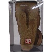 Чехол на ручку КПП кожа/мех P051PМ , Бежевый 