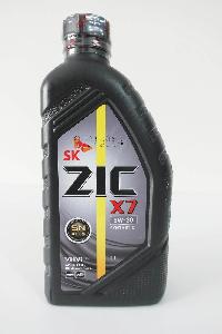 Масло моторное ZIC X7  5w30  API SP, ILSAC GF-6/ SN Plus, 1л  (бензин, синтетика)  (1/12)