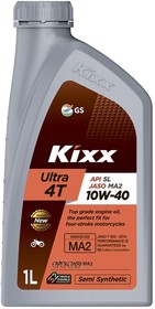 Масло 4-тактное GS Oil Ultra 4T SL 10w40, 1л.  SL/ MA2  п/синт   (1/12)