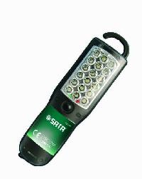 Фонарь диодный 18 LED с аккумулятором и зарядным устройством  220V    90704 SATA 