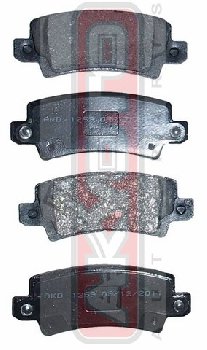 PF-1527 Тормозные колодки Akyoto AKD-1259 T.Corolla ZZE121 2002-