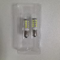 Светодиод T 8 12V-30V WHITE 54SMD BA9S (к-т 2шт.) (МАЯК) (12-30Т8/B-12),к-т