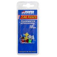 Предохранитель флажковый МИНИ, (блистер 10 шт.) 5A-30A; к-т  №9  ABRO FU-AI370-9-AS