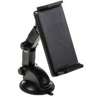 Держатель телефона на стекло, присоска, гибкие ножки, раздвижные фиксаторы, черный S00301038 SKYWAY 