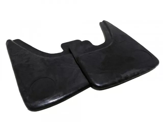 Брызговик плоский 310*240, ЛЮКС гладкий, черный, с крепежом (2 шт), к-т  (1/20)   