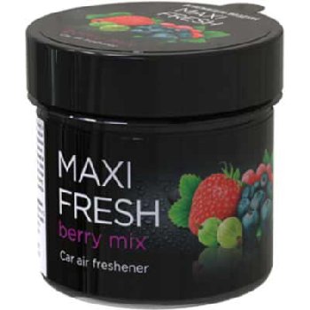 Ароматизатор на панель гелевый банка пластик BERRY MIX (Ягодный микс),100 гр MAXIFRESH CMF-107 (1/24