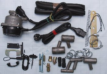 Подогреватель предпусковой с насосом Старт-ТУРБО -2 кВт с бамперным разъемом, шнур 1,3 м,  к-т