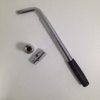 Ключ балонный Г-образный телескопический 17мм/19 мм + головка 21/23мм Т899 (23768) TSTOP