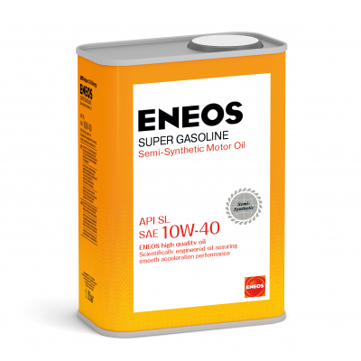 Масло моторное ENEOS SL 10w40 Gasolinе Super, 0.94 л. полусинтетика  (1/20)