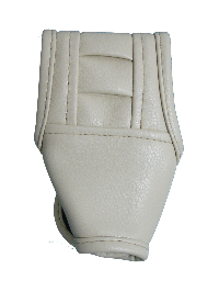 Чехол на автомат экокожа, объемный, на широкий рычаг  Бежевый  БАРС А-006