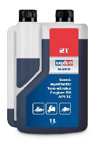 Масло 2-тактное SUPER LUXE 2Т, 1л (с дозатором) API TC, JASO FD    LUX-OIL полусинтетика (уп.12 шт.)