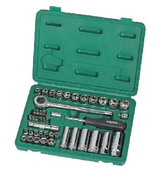 Инструменты 1/4,3/8" ( 44 предмета) кейс, к-т 09527  SATA 