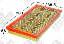 SsangYong Action/ Kyron/ Rodius фильтр воздушный Air Filter (23190-09000/09001/21000/21003)