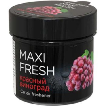 Ароматизатор на панель гелевый банка пластик КРАСНЫЙ ВИНОГРАД,100 гр MAXIFRESH CMF-109 (1/24)