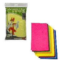 Салфетка Микрофибра 25*25см  (10 шт), к-т,  Li-Sa  (1/50) 44430