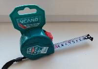 Рулетка  5м пластиковый корпус, 2 фиксатора