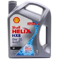 Масло моторное Shell Helix HX8  0W20 SP/GF-6, 4л (1/4) синтетика 
