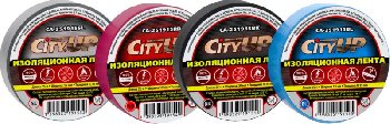 Изолента ПВХ ( 19мм*25м) Синяя, шт. CityUP  (1/100)