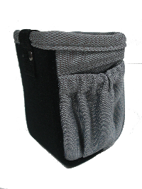 Карман для панели ткань P0106 серый