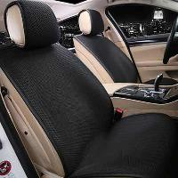 Накидки плетенки, 3D объем, 11предм, антискользящие, ЧЕРНЫЕ, заднее сиденье 138см, к-т (1/4)