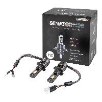 Лампа (LED аналог ксенона) H 3 12V 56W 6000K 6000Lm PK22s, 2 шт, к-т  SKYWAY S08201636 