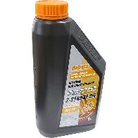 Масло 2-тактное 2-STROKE OIL PREMIUM  API TC, 1л.  ABRO MO-2ST-TC полусинтетика (1/12)