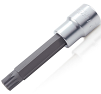Наконечник 1/2" L100 мм с 12-гранной вставкой SPLIN М- 9  83230 TStop