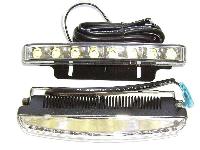 Ходовые огни 155*18 (8 High Power диодов) JH-05W,  к-т 2 шт.