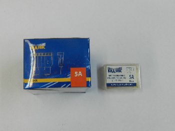 Предохранитель флажковый  5 А, шт. МАЯК (box 10 шт.) APF-191A- 5   