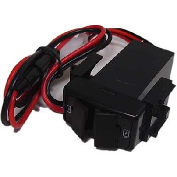 Разъем в штатную заглушку NISSAN, 2 USB* 2.1 mA ,  YCL303 