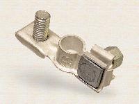 Клемма АКБ МАЛАЯ стальная, крепление-болт М8, Минус, шт. Klemos (KL 053)  (Asia type 3) 